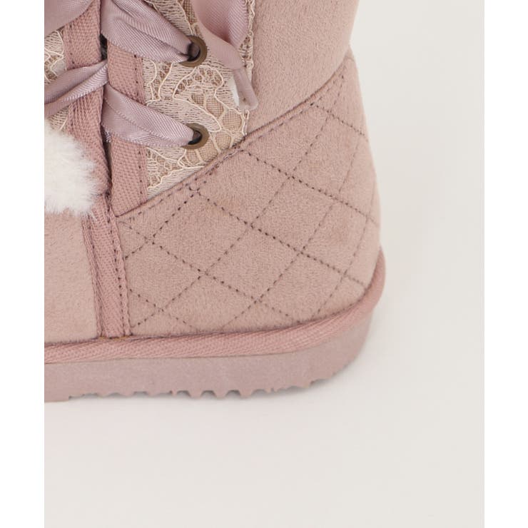 レースアップムートンブーツ[品番：IGAW0000706]｜axes femme