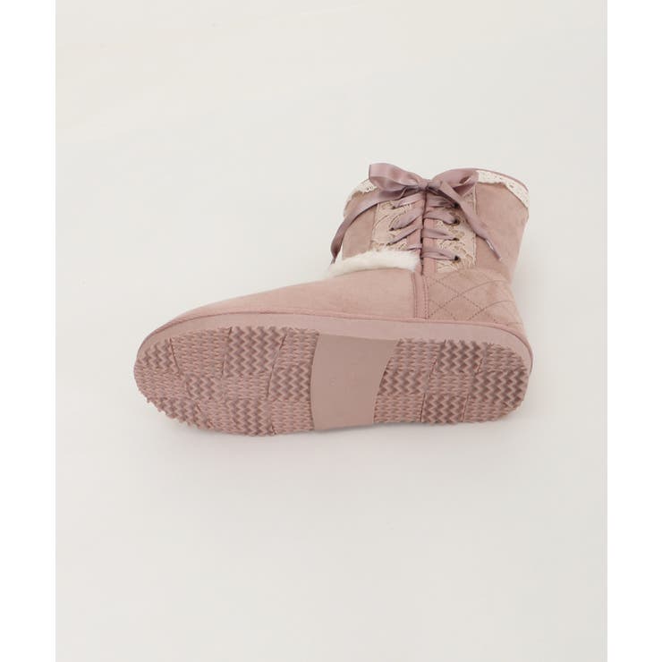 レースアップムートンブーツ[品番：IGAW0000706]｜axes femme