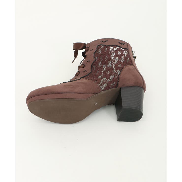 チュールレースアップブーツ[品番：IGAW0000394]｜axes femme