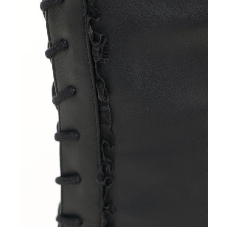 レースアップロングブーツ[品番：IGAW0001006]｜axes femme