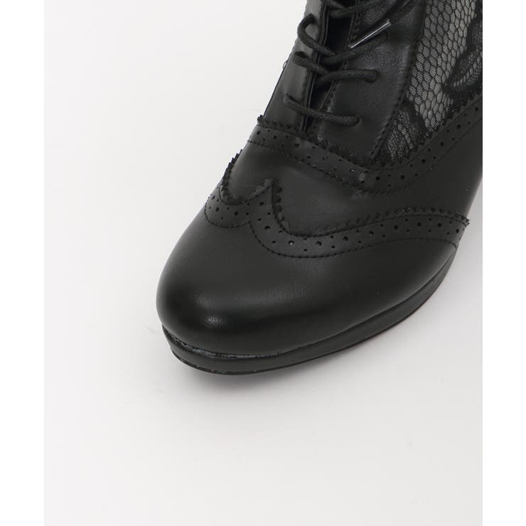 チュールレースアップブーツ[品番：IGAW0001276]｜axes femme