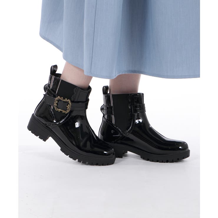 ベルトデザインレインブーツ[品番：IGAW0001804]｜axes femme
