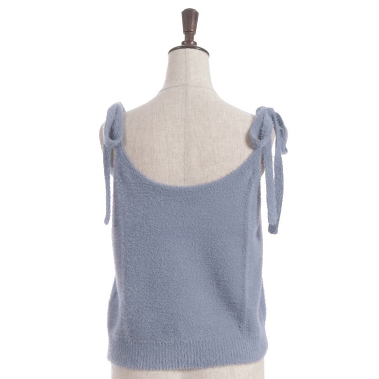 肩リボンシャギービスチェ | axes femme | 詳細画像15 