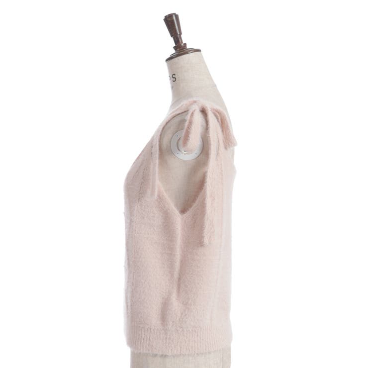 肩リボンシャギービスチェ | axes femme | 詳細画像20 