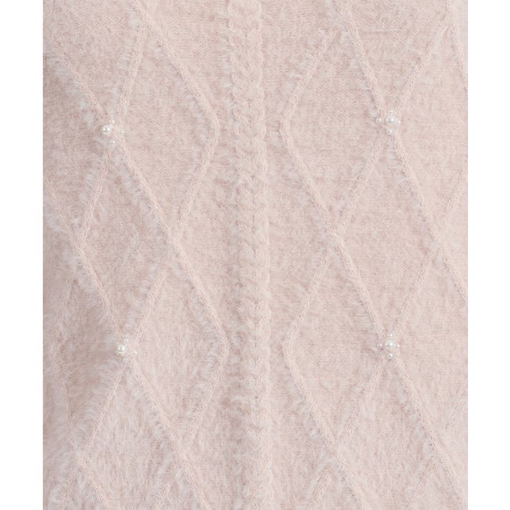 肩リボンシャギービスチェ | axes femme | 詳細画像24 