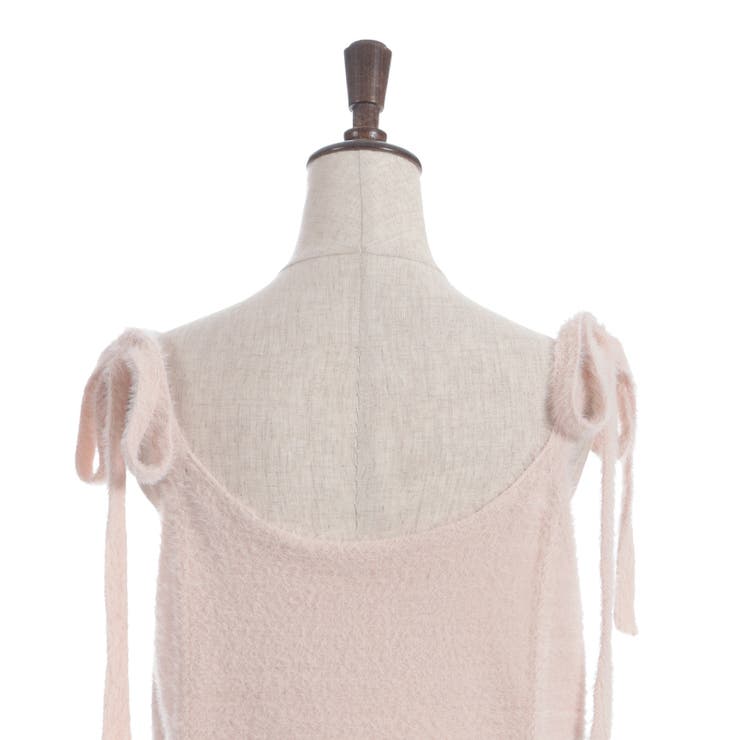 肩リボンシャギービスチェ | axes femme | 詳細画像25 