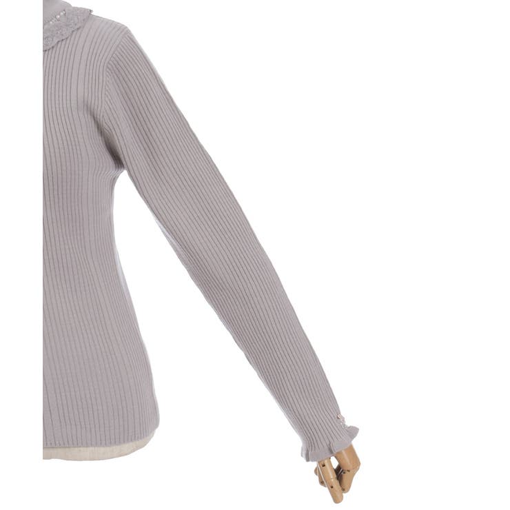 バラボトルネックリブニット | axes femme | 詳細画像36 