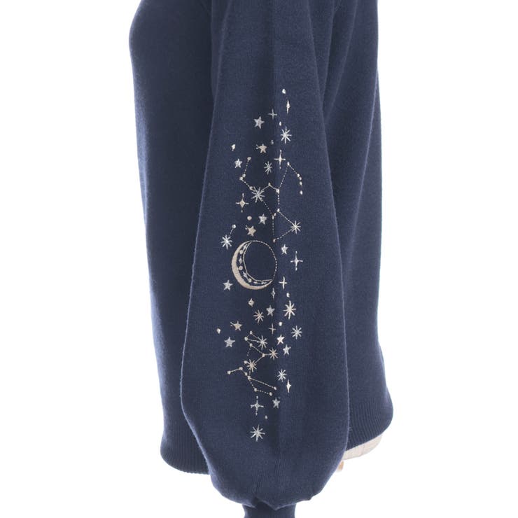 アステリズム刺繍ニットプルオーバー | axes femme | 詳細画像23 