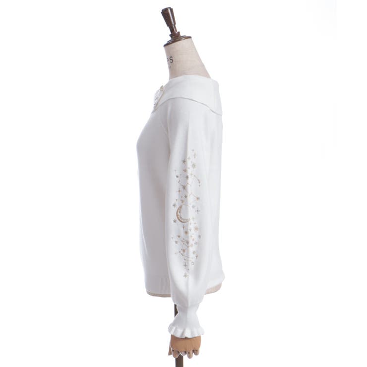 アステリズム刺繍ニットプルオーバー | axes femme | 詳細画像26 