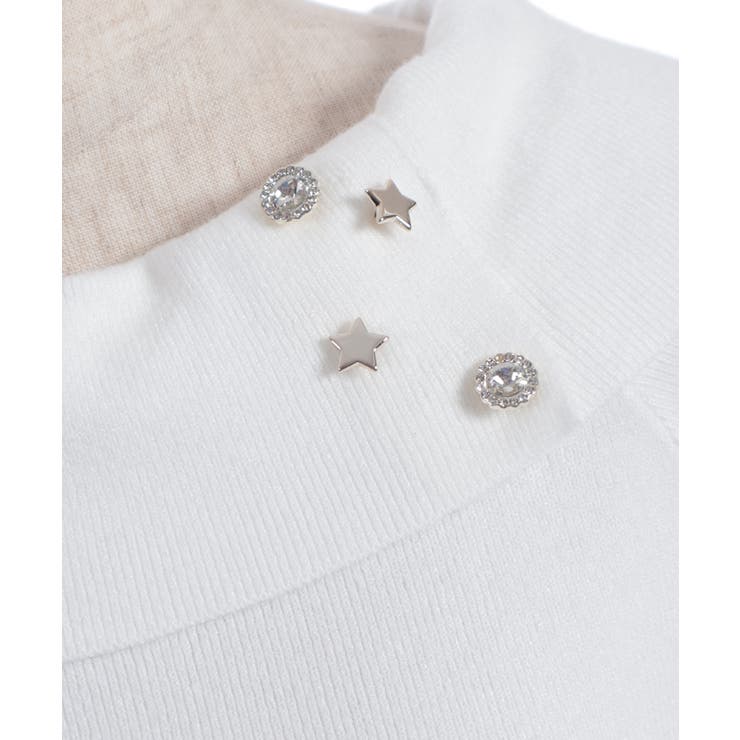 アステリズム刺繍ニットプルオーバー | axes femme | 詳細画像28 