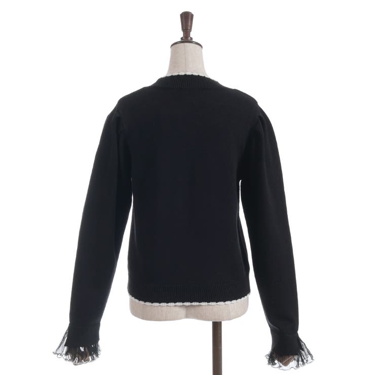 ハートジャカードニットプルオーバー | axes femme | 詳細画像24 