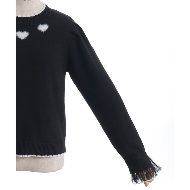 ハートジャカードニットプルオーバー | axes femme | 詳細画像29 