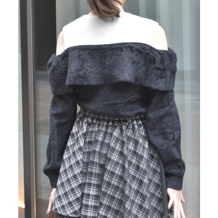 リボンフェザーニット | axes femme | 詳細画像3 