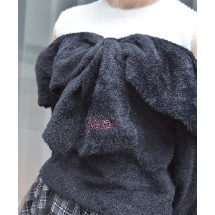 リボンフェザーニット | axes femme | 詳細画像5 