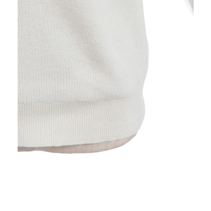 カメリア刺繍チュール袖ニット | axes femme | 詳細画像24 