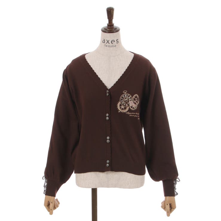 axes femme　魔法使いの弟子　ワンピース、ニットカーディガンセット ヤングオイスター／ワンピース | POETIQUE | axes femme online shop