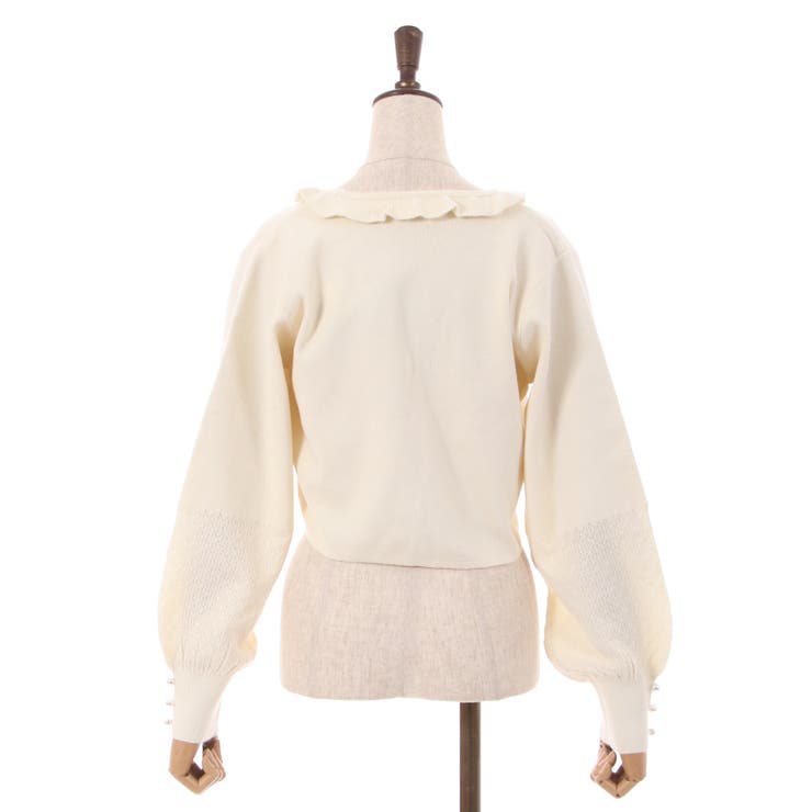 クマブローチニットボレロ クマブローチニットボレロ | レディース服・レディース