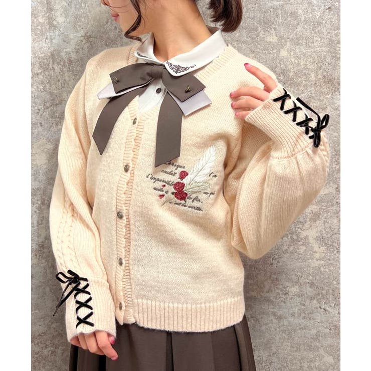 ちい様向け確認用【M】axes femme アクシーズファム レディース ニット axes femme（アクシーズ ファム） ニット セーター ケーブルチルデン