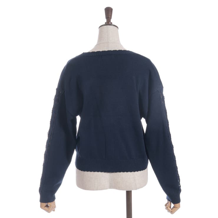 金木犀刺繍ニットカーディガン | axes femme | 詳細画像10 