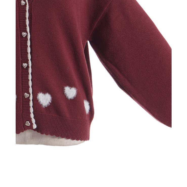 ハートジャカードニットカーディガン | axes femme | 詳細画像13 