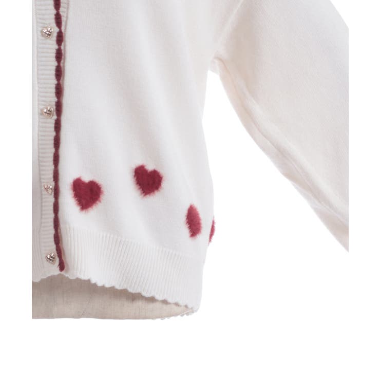 ハートジャカードニットカーディガン | axes femme | 詳細画像19 