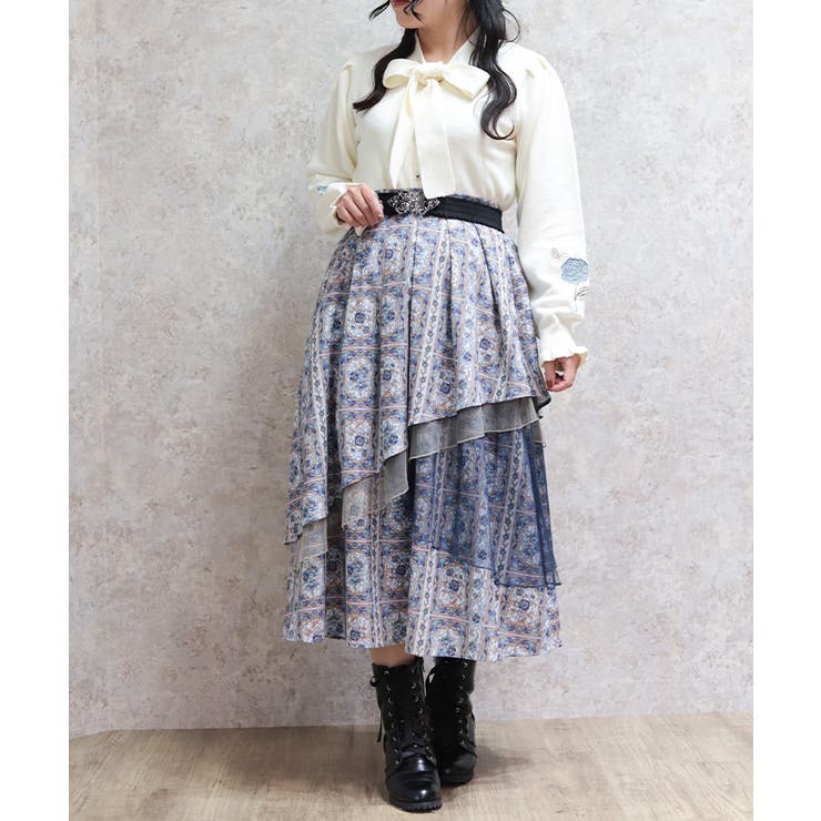 ローズ・ステンドグラスカーディガン | axes femme | 詳細画像11 