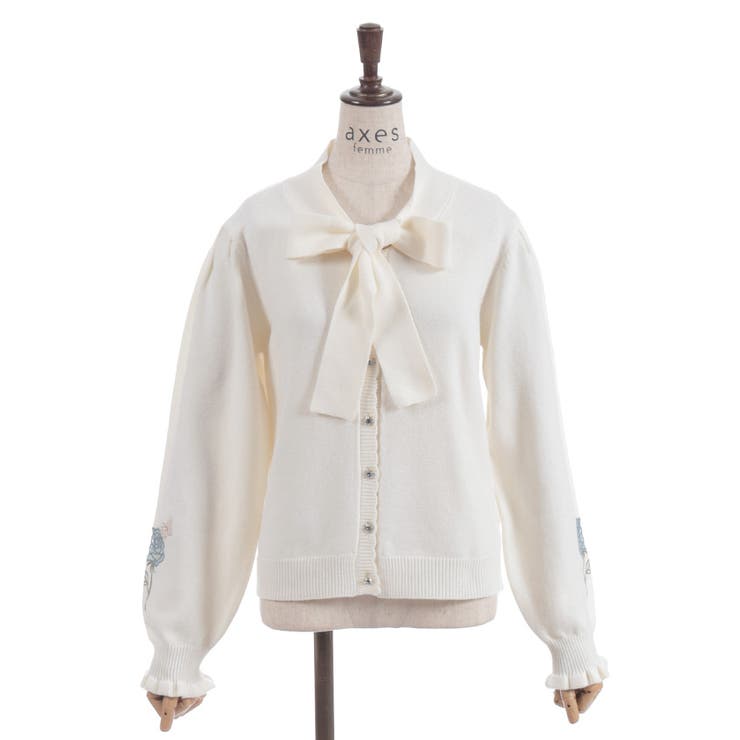 ローズ・ステンドグラスカーディガン | axes femme | 詳細画像13 