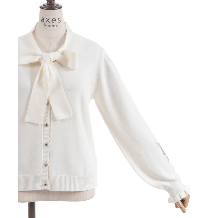 ローズ・ステンドグラスカーディガン | axes femme | 詳細画像17 