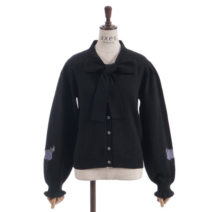 ローズ・ステンドグラスカーディガン | axes femme | 詳細画像18 