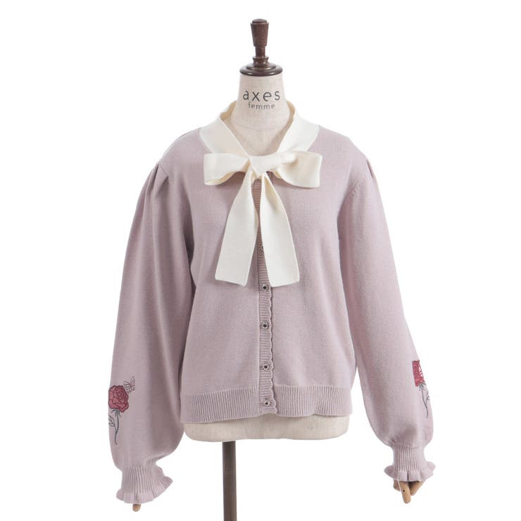 ローズ・ステンドグラスカーディガン | axes femme | 詳細画像23 