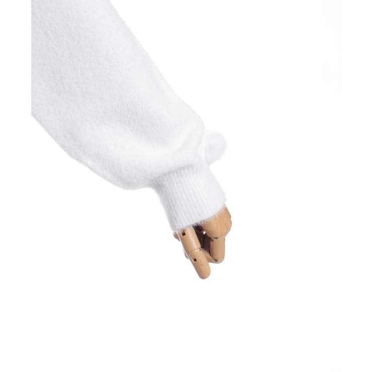 スノー・ローズ刺繍カーデ | axes femme | 詳細画像18 