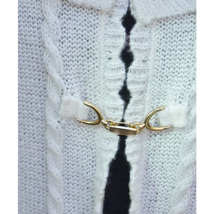 ふわふわモヘアニットケープ | axes femme | 詳細画像6 