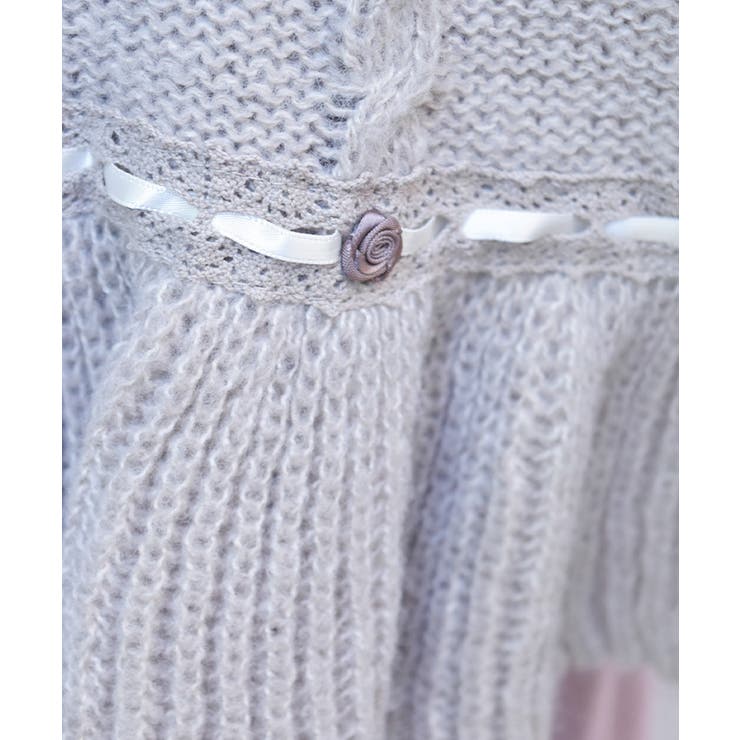 ふわふわモヘアニットケープ | axes femme | 詳細画像8 