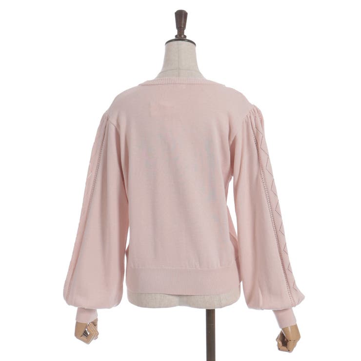 桜刺繍ニットカーディガン | axes femme | 詳細画像29 