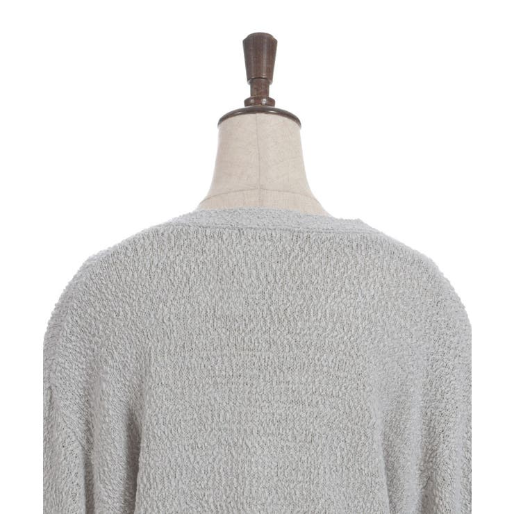 パール釦ぽこぽこニットカーディガン | axes femme | 詳細画像12 