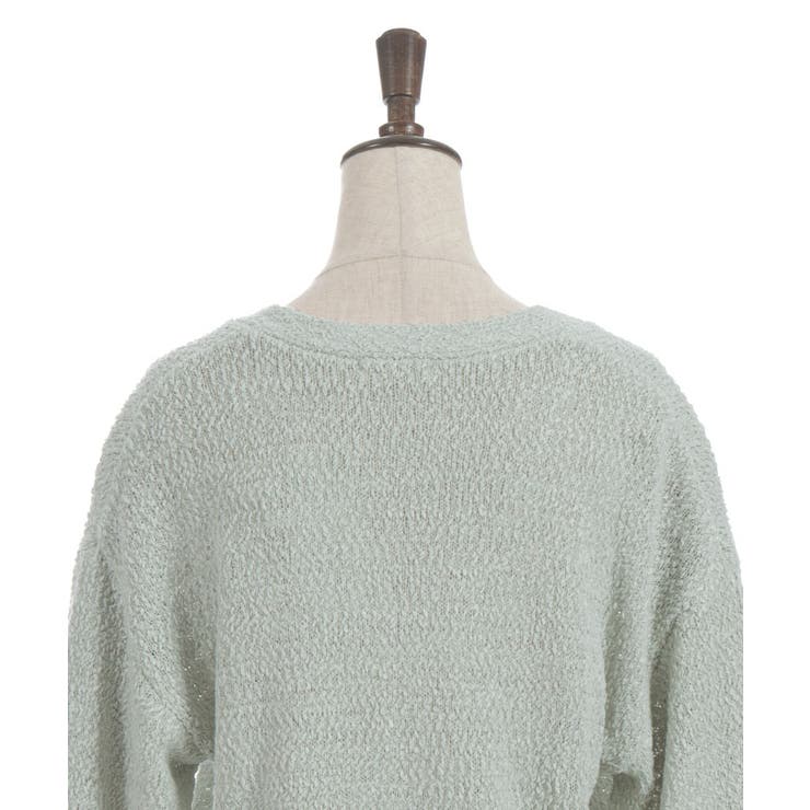 パール釦ぽこぽこニットカーディガン | axes femme | 詳細画像26 