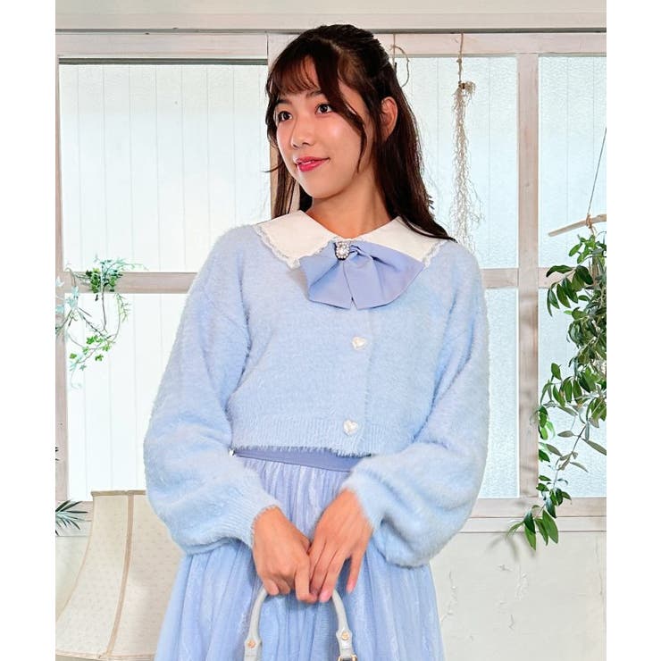 ブルー | favorite colorカーデ | axes femme