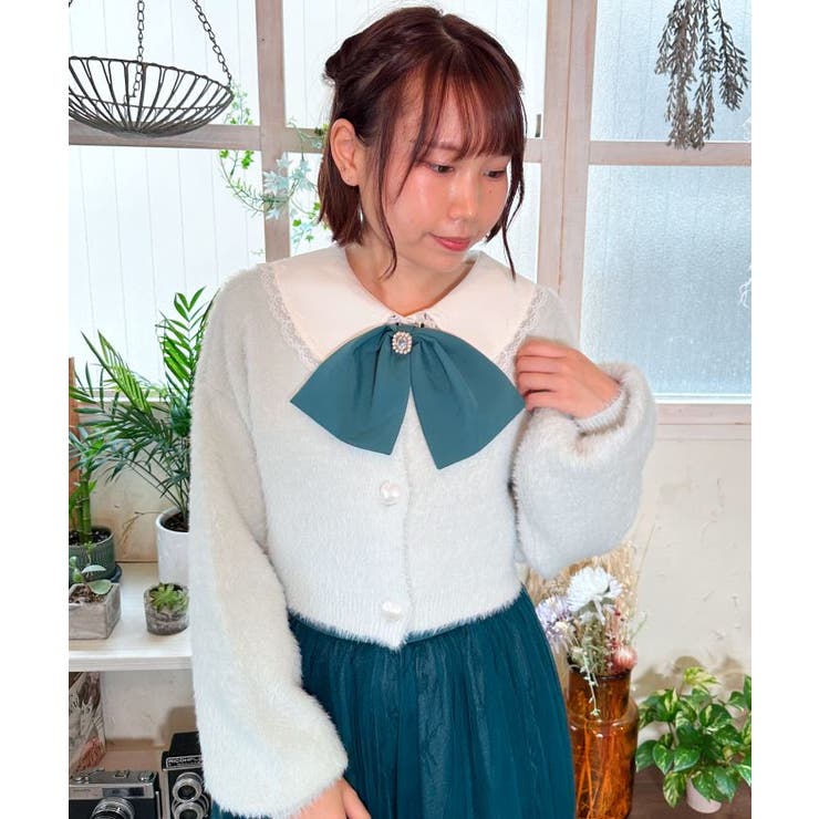 グリーン | favorite colorカーデ | axes femme