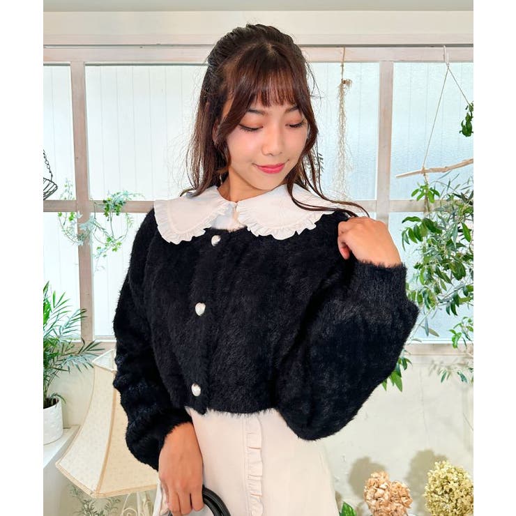 黒 | favorite colorカーデ | axes femme