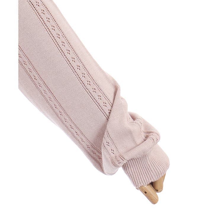 バラ刺繍ダイヤ柄ニットカーディガン | axes femme | 詳細画像28 