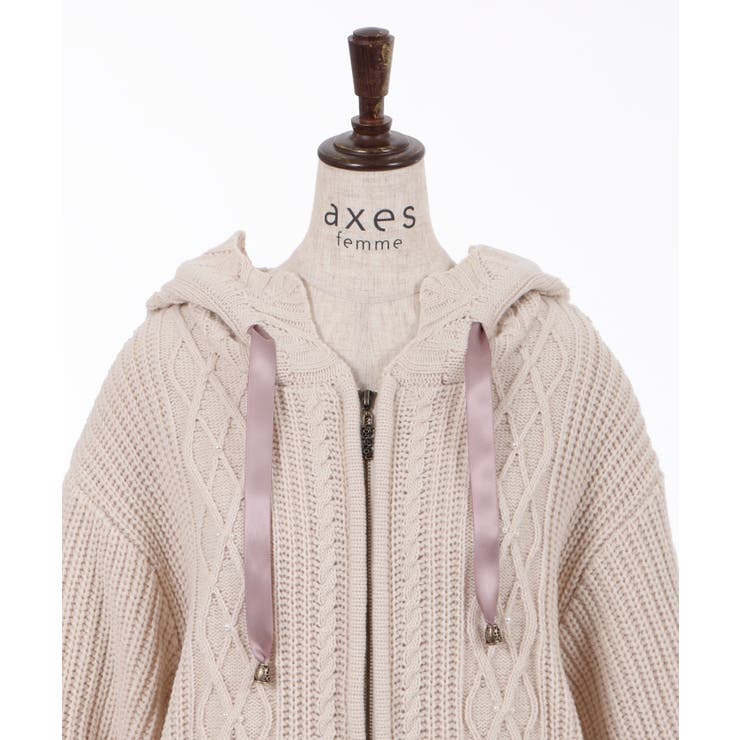 23年・美品✨フォクシー シルク100% Lena ニットパーカー ピンク 23年・美品✨フォクシー シルク100% Lena ニットパーカー ピンク