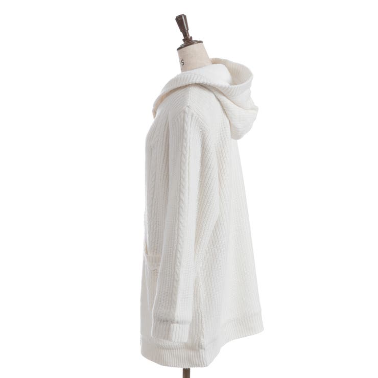 裏ボアニットコーディガン | axes femme | 詳細画像14