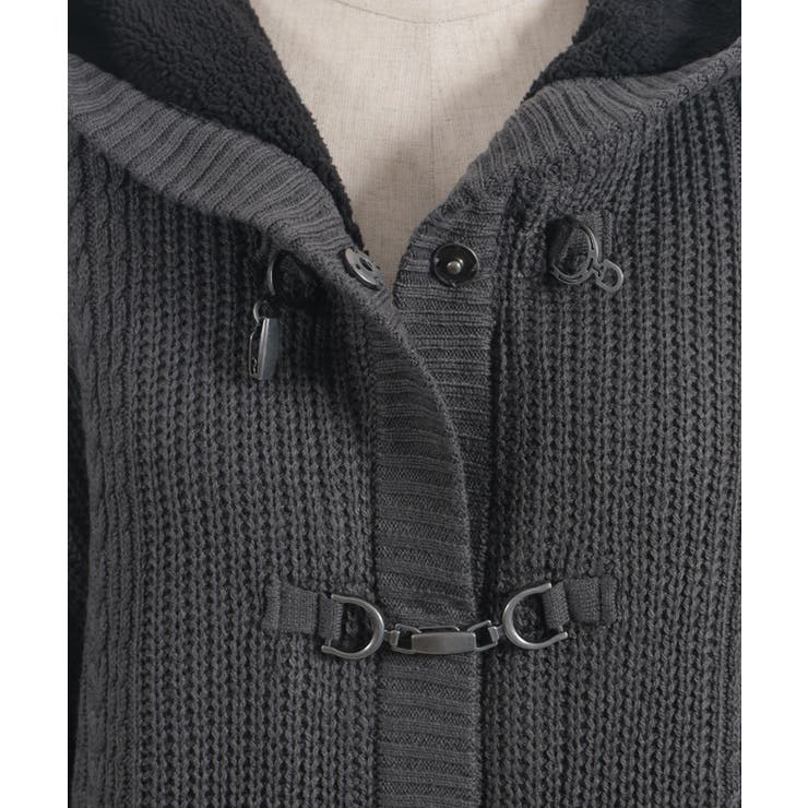 裏ボアニットコーディガン | axes femme | 詳細画像30