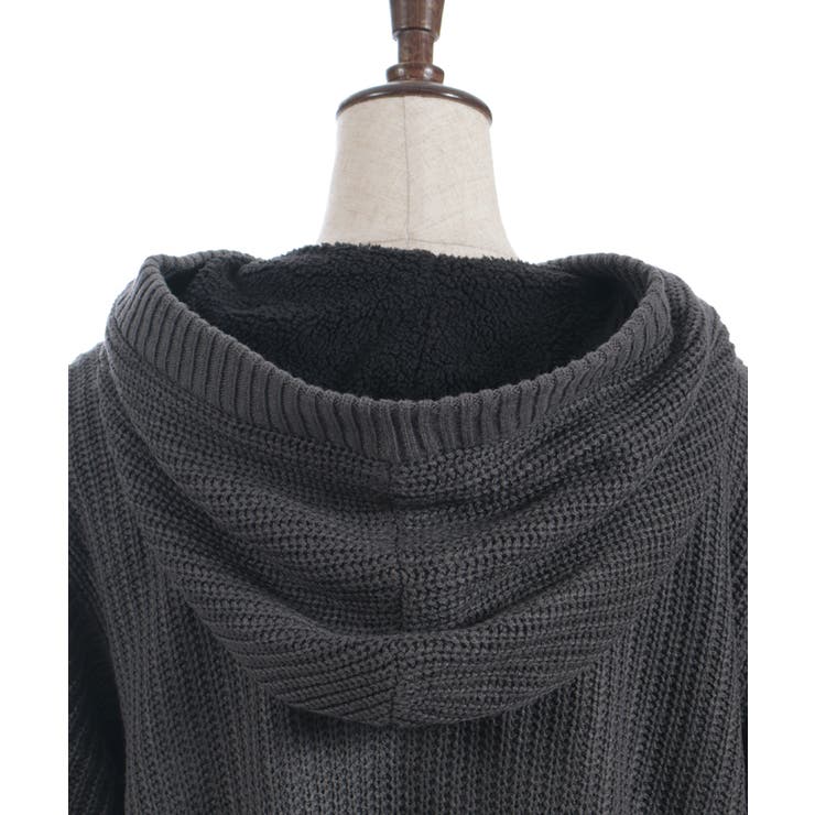 裏ボアニットコーディガン | axes femme | 詳細画像31