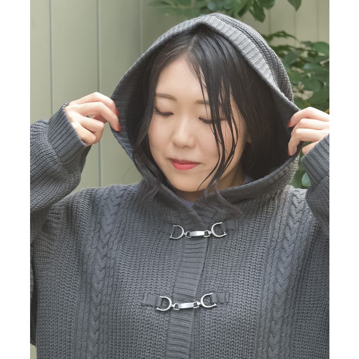 裏ボアニットコーディガン | axes femme | 詳細画像5