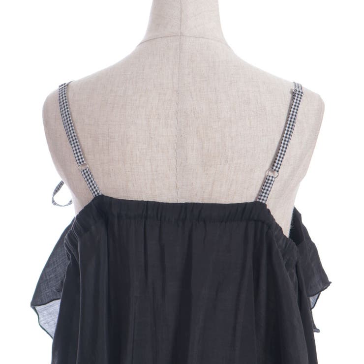 ドレープフリルキャミビスチェ | axes femme | 詳細画像12 