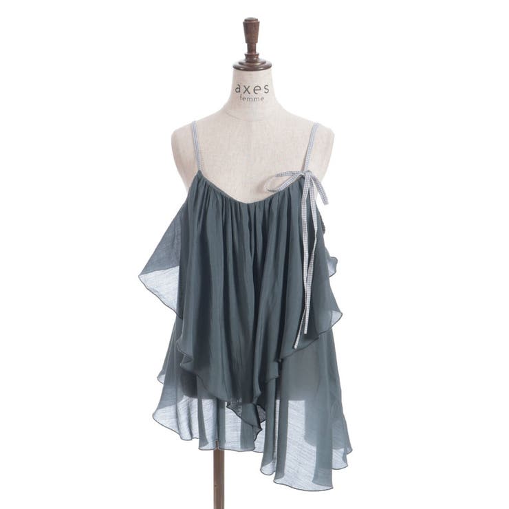 ドレープフリルキャミビスチェ | axes femme | 詳細画像15 