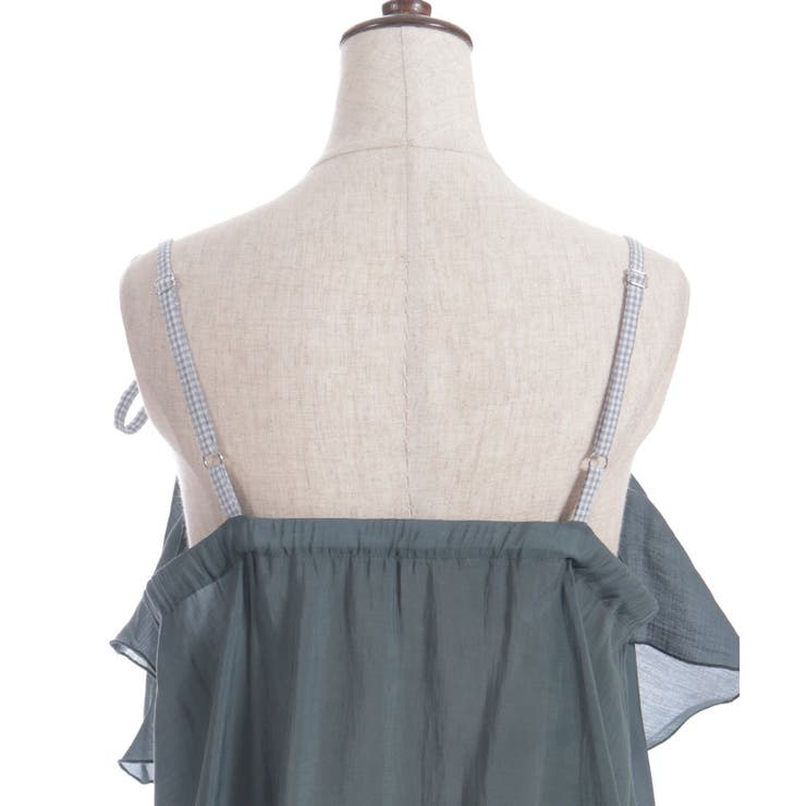 ドレープフリルキャミビスチェ | axes femme | 詳細画像22 