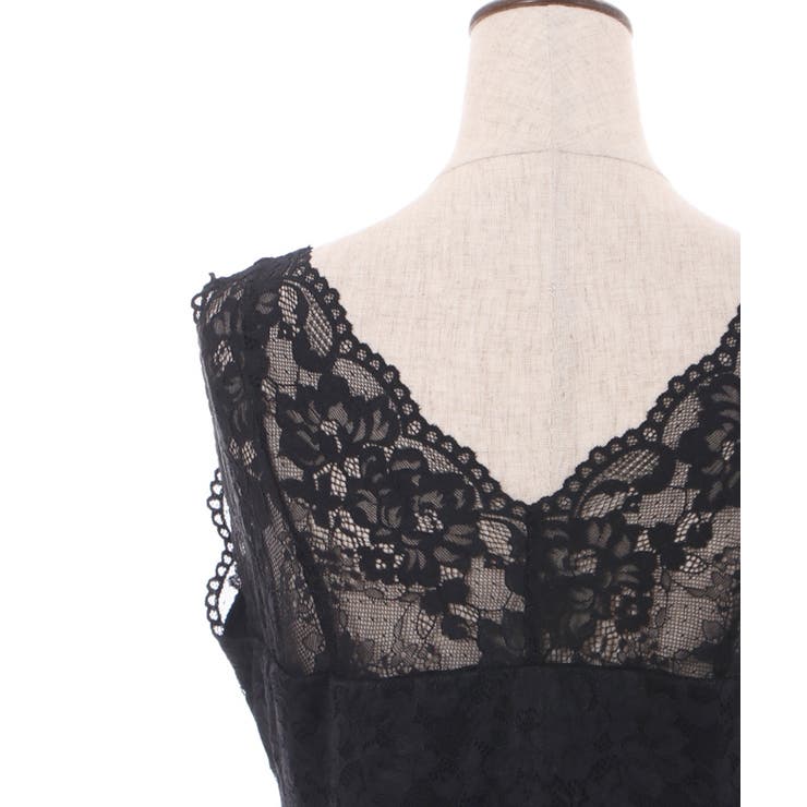 総レースカップ付タンク[品番：IGAW0003581]｜axes femme