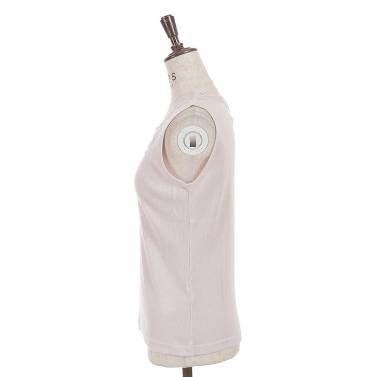 吸水速乾モチーフレースタンク | axes femme | 詳細画像23 